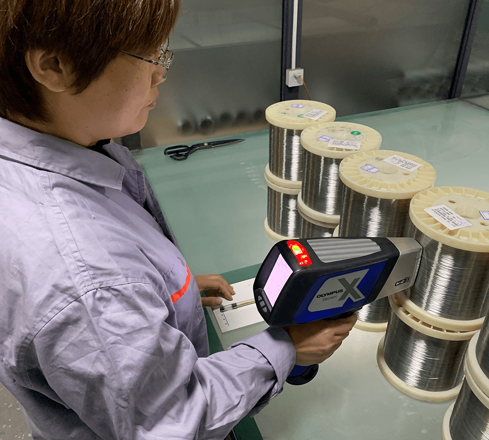 AMBER quality inspectors testing products AMBER quality inspectors testing products