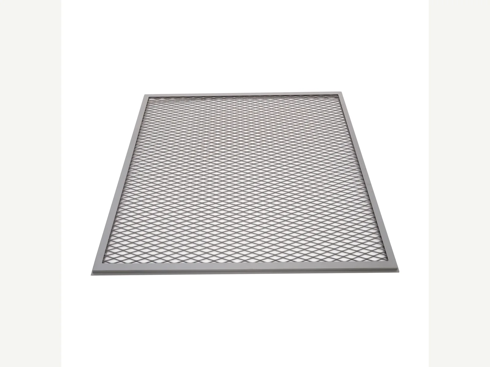 Galvanized steel raised expanded metal panel