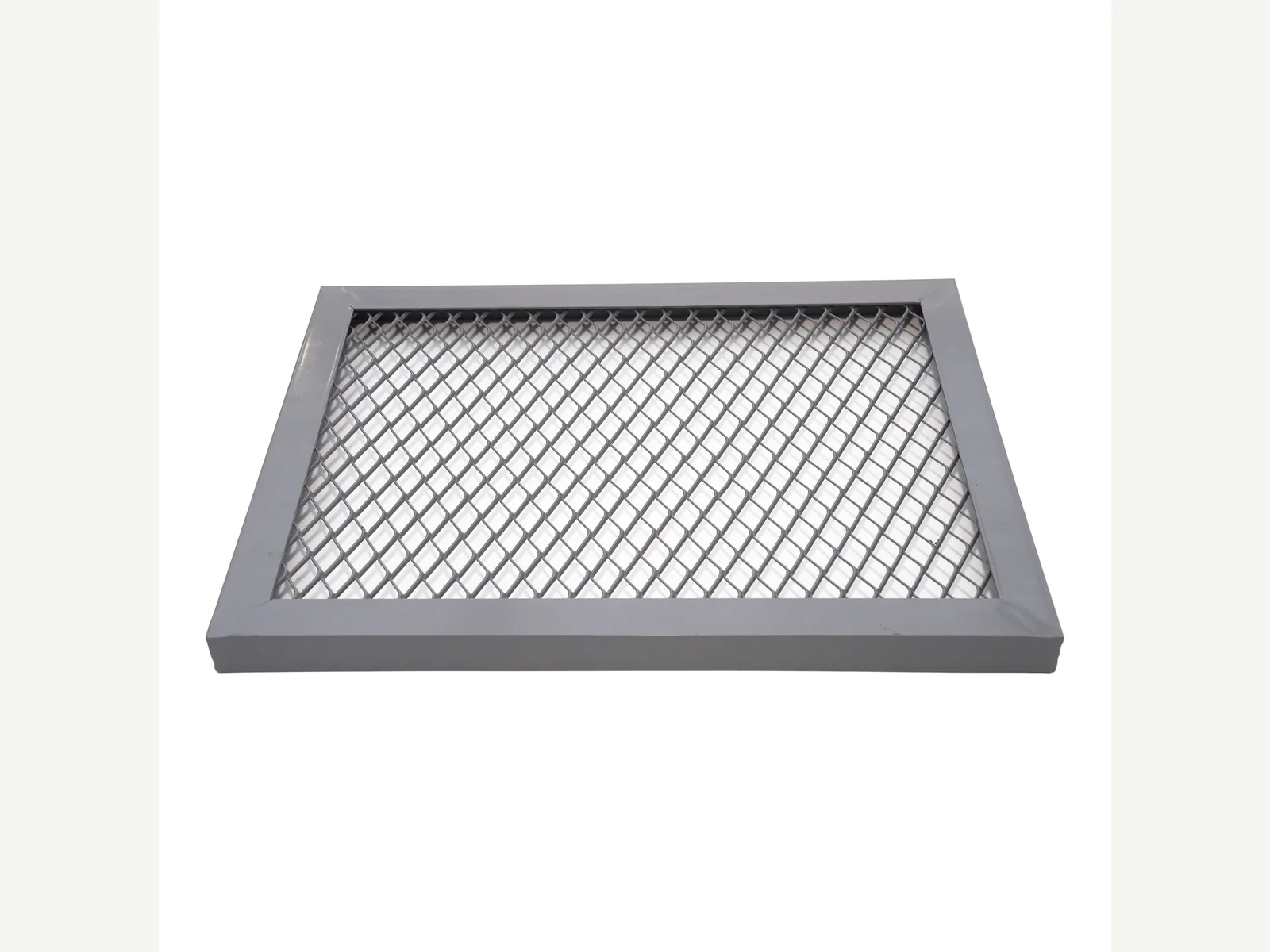 Expanded metal panel in a project-specific material