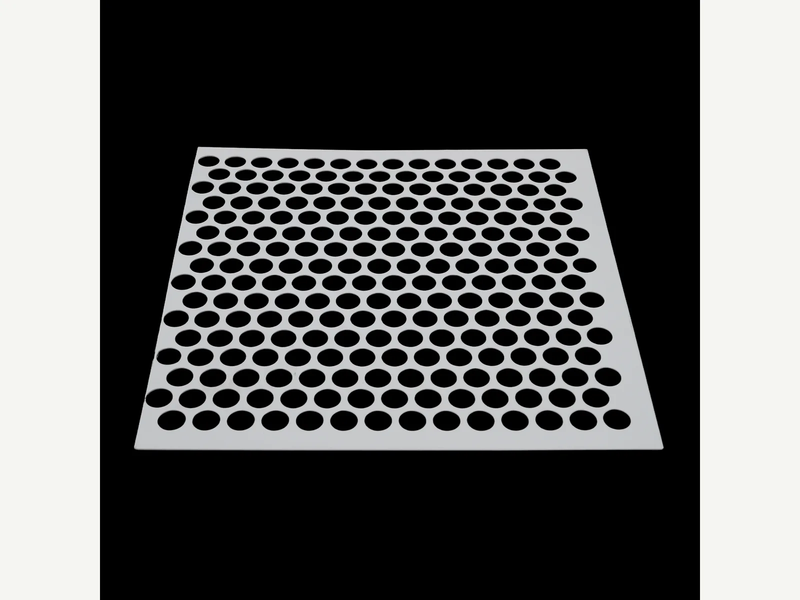 Stainless steel round-hole perforated metal sheet