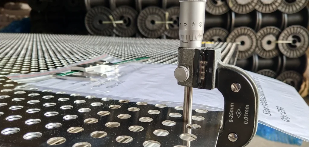 Heavy-Gauge Perforated Plate placeholder