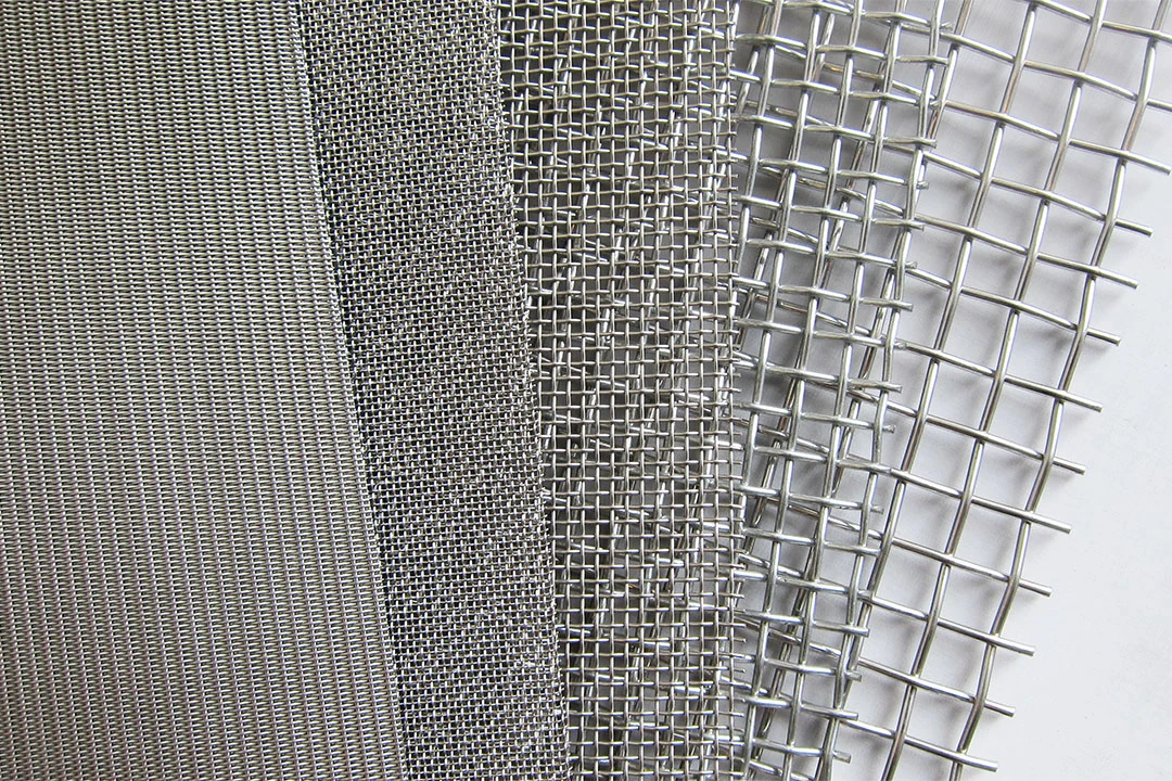 Woven mesh sample supplied for a project-specific material inquiry
